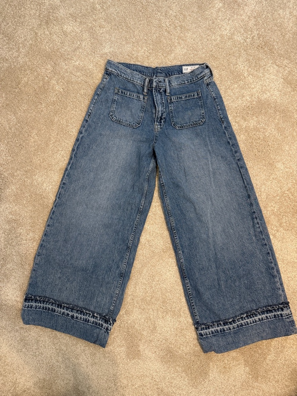 GAP Baggy Mid-rise Ultrasoft Denim